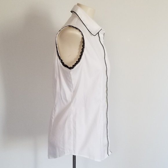 Refashioned Sleeveless Blouse (M/L) - Picture 4 of 6